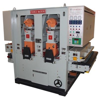 Schuine schuurmachine met dubbele-kop